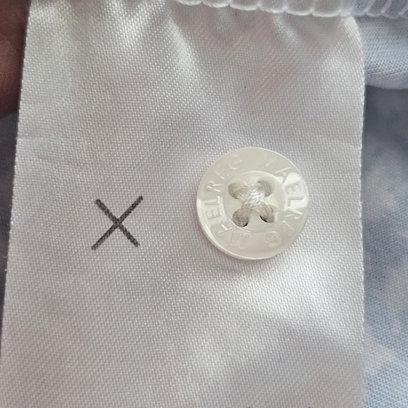 Maelreg Performance Men's Golf Polo Shirt Short Sleeve Striped Size Medium - Picture 11 of 11